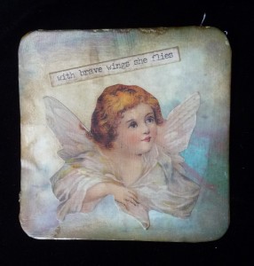 With brave wings she flies