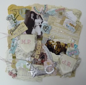 Karen Golden Wedding Collage