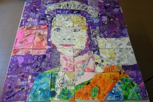 Purple Queen Collage Yr9